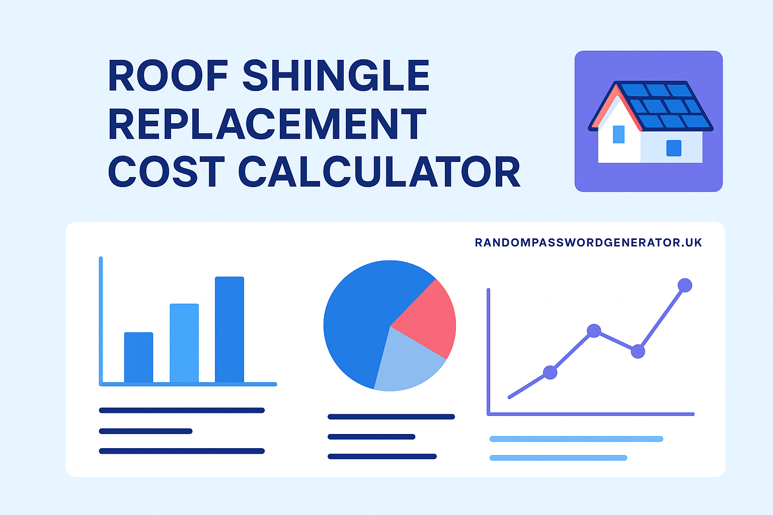 Roof Shingle Replacement Cost Infographic