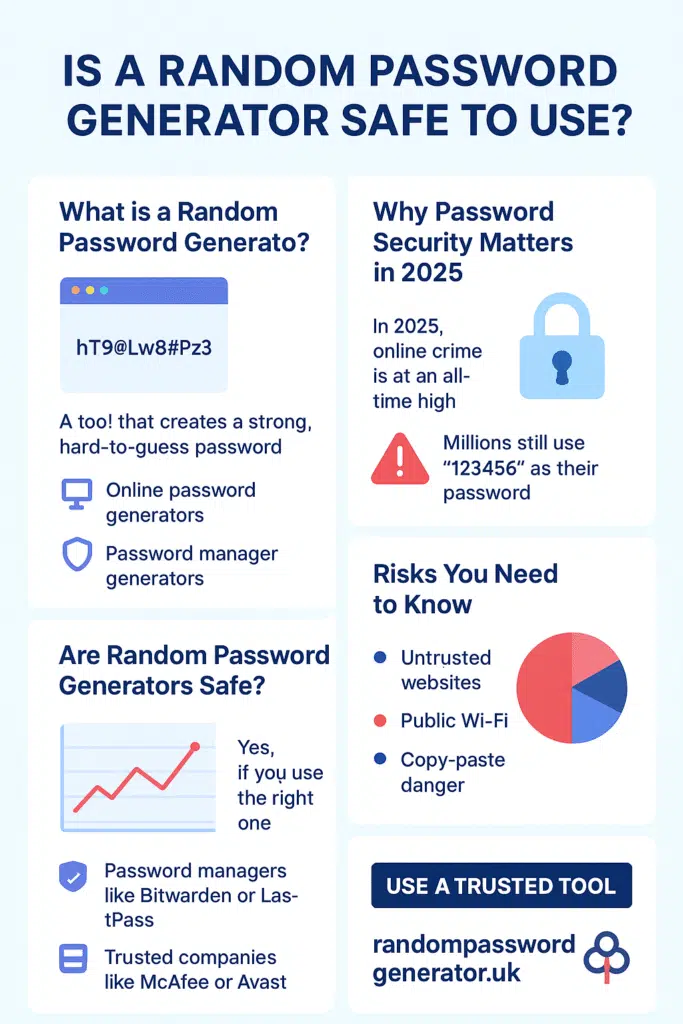 is random password geneator use to safe