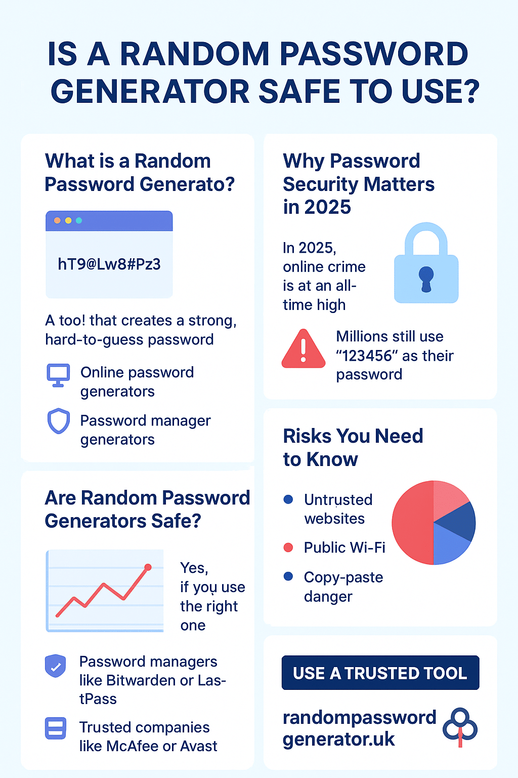 is random password geneator use to safe