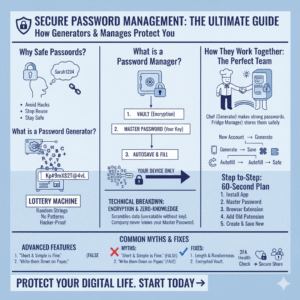 How Password Generators Work with Password Managers