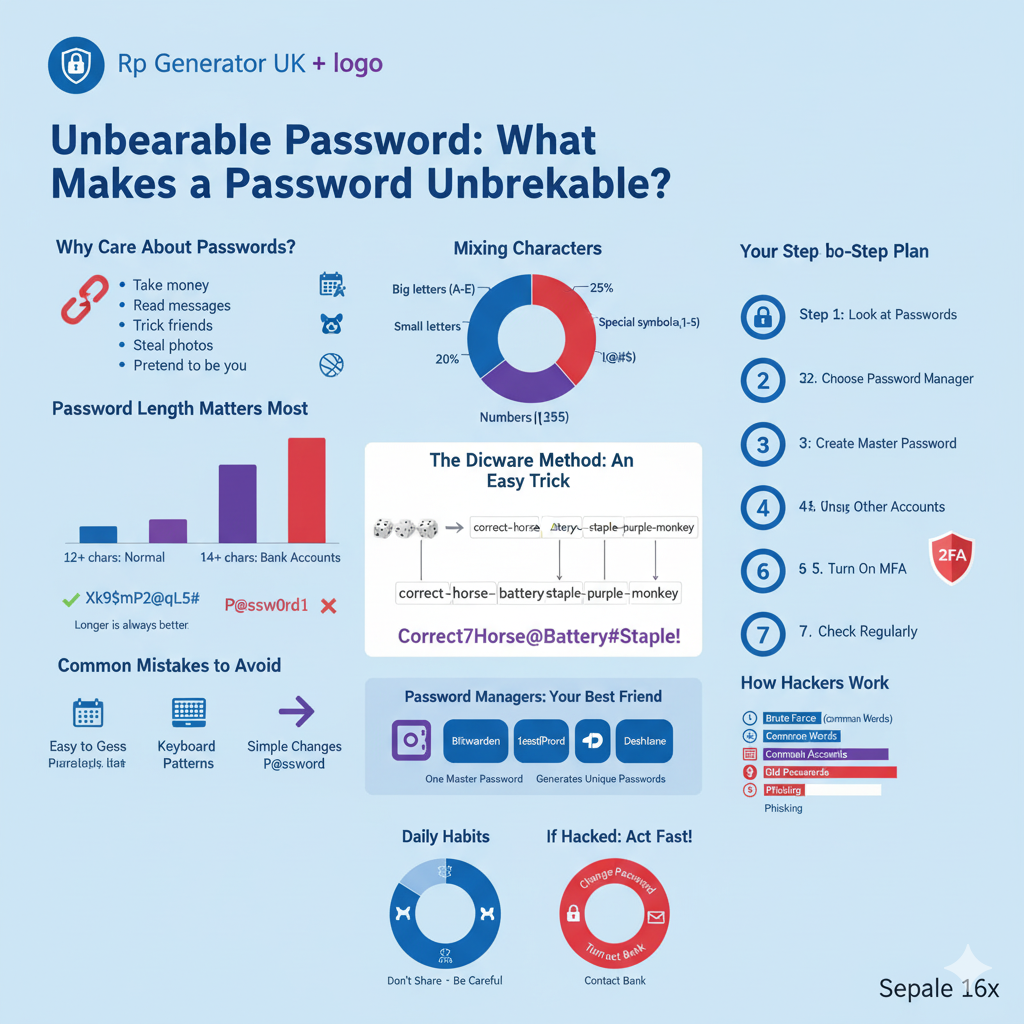 Unbearable Password: What Makes a Password Unbreakable? 